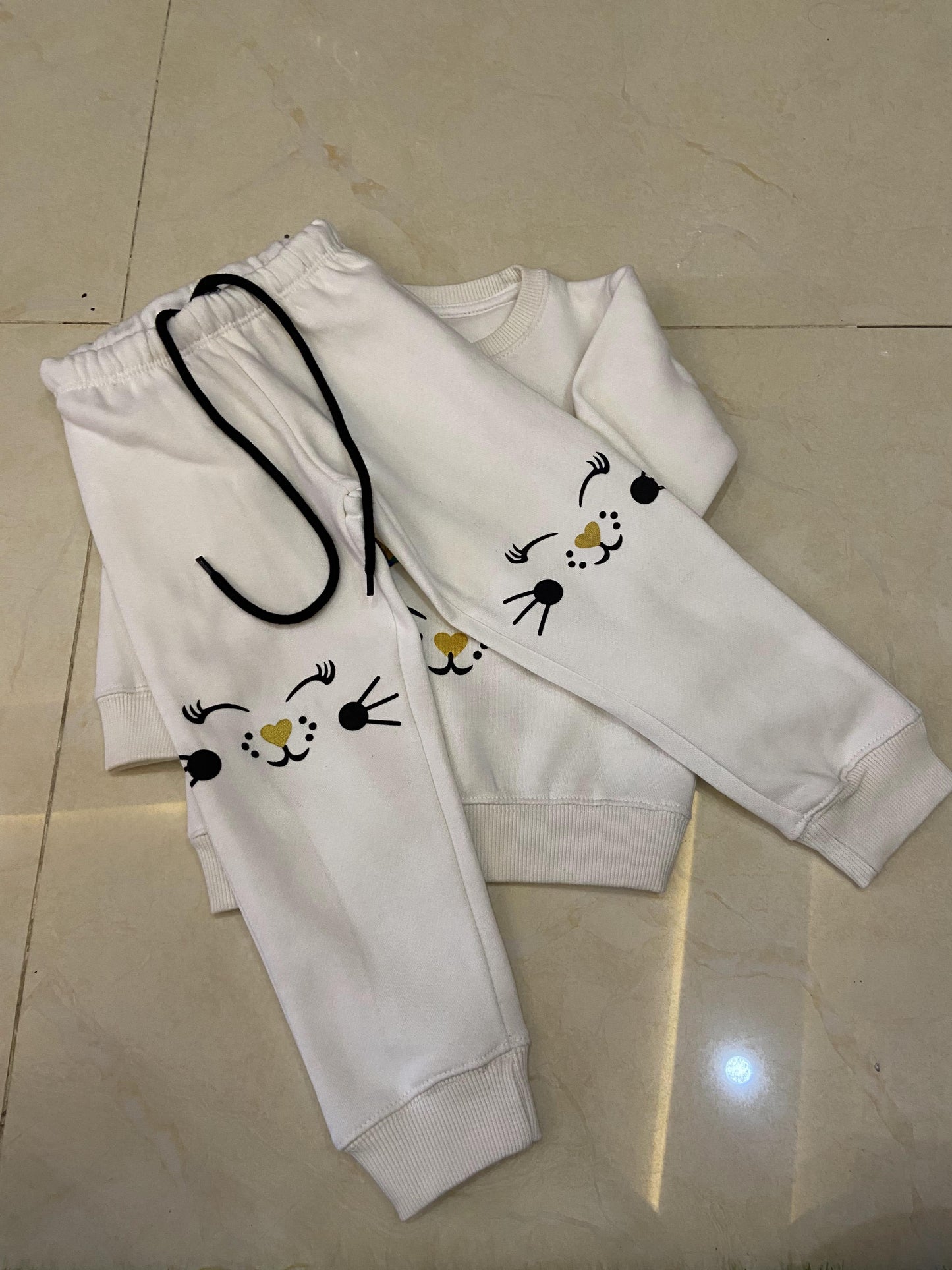 Rabbit White Tracksuit