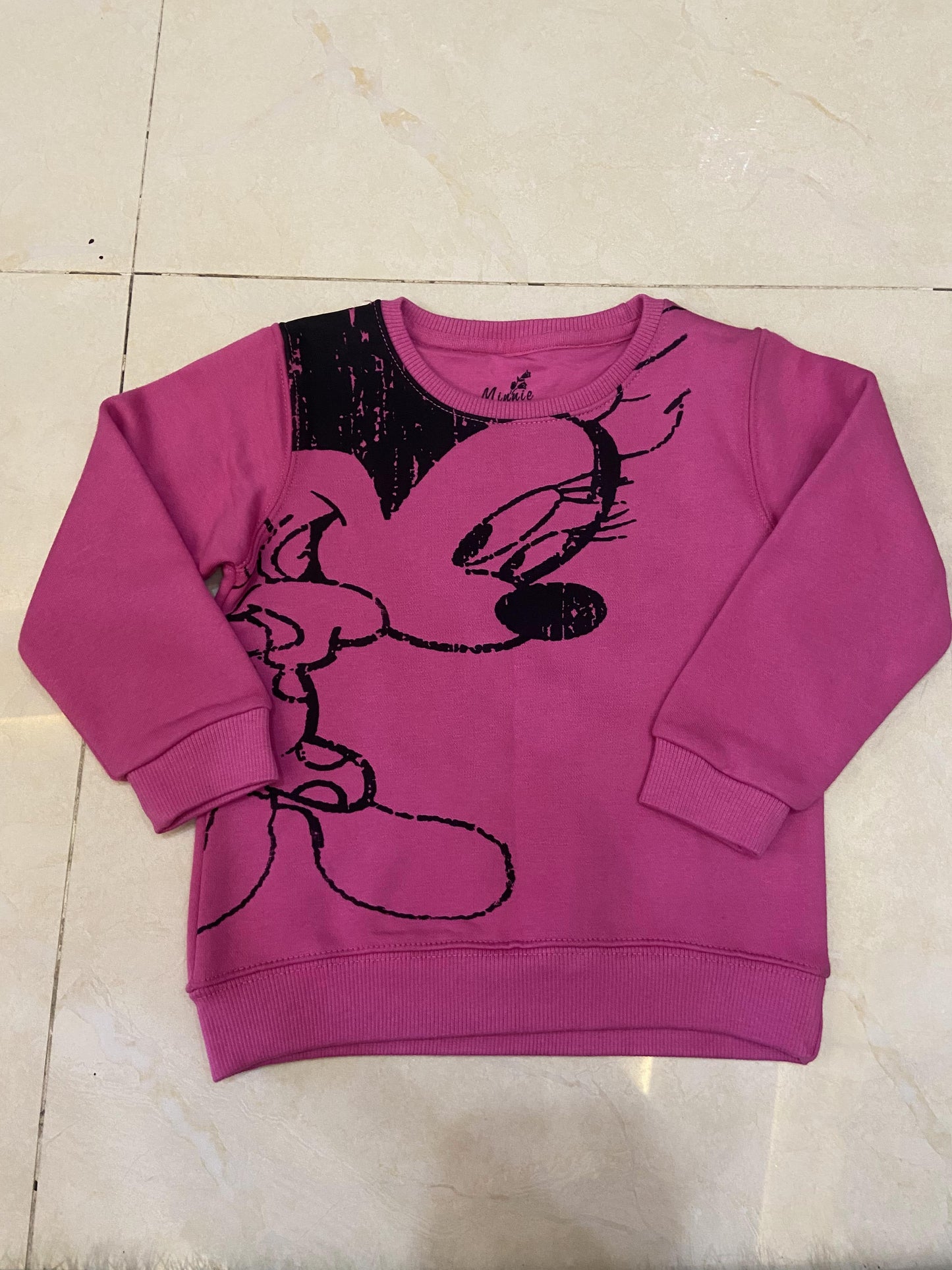 Pink Minnie Sweatshirt