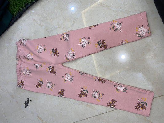 Pink Floral Trouser